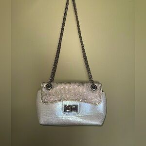 COPY - Elegant Silver Chain Strap Bag